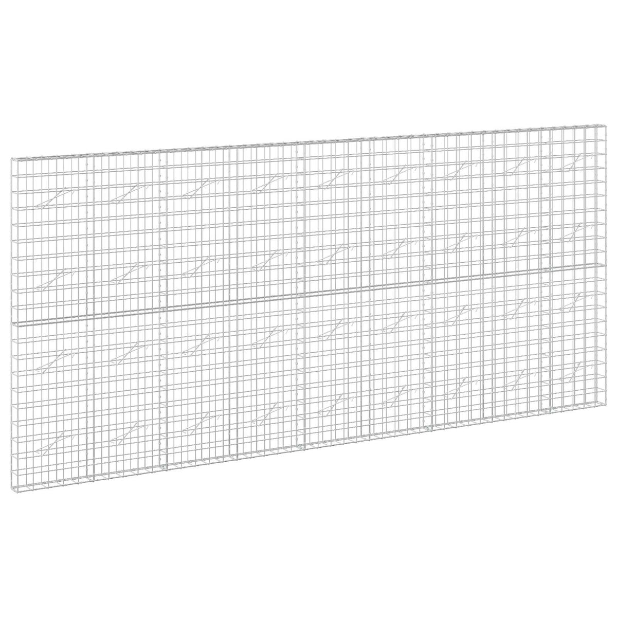Gabion with 3.5 mm Wire and 10x10 cm Mesh 450x10x200 cm