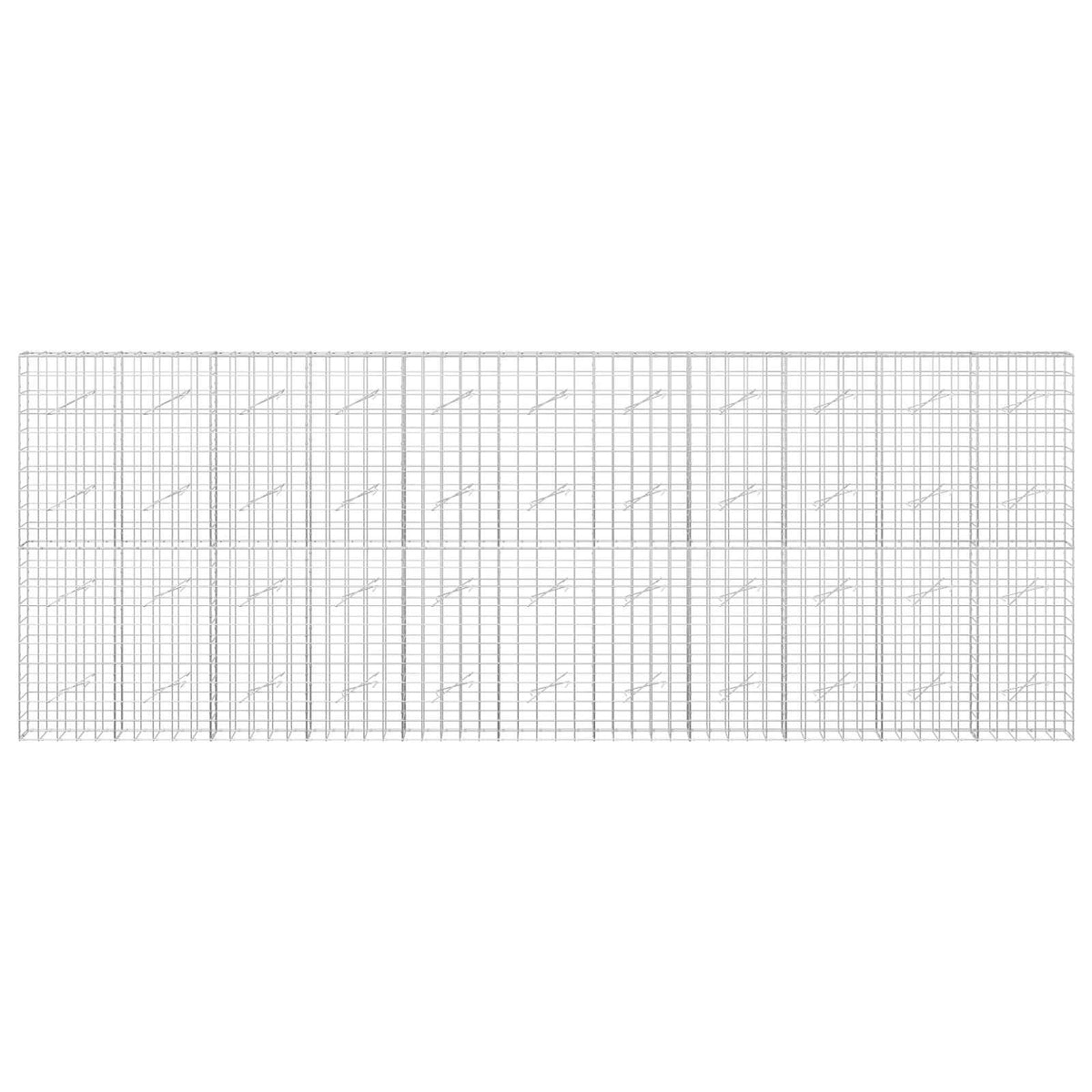 Gabion with 3.5 mm Wire and 10x10 cm Mesh 550x10x200 cm