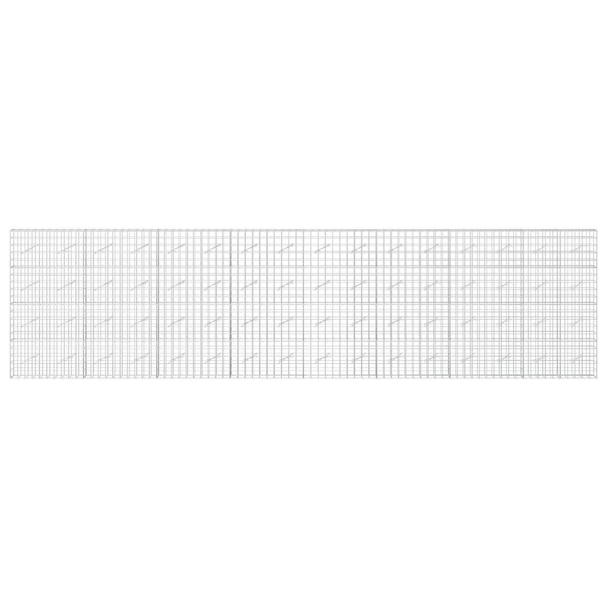 Gabion with 3.5 mm Wire and 10x10 cm Mesh 800x10x200 cm