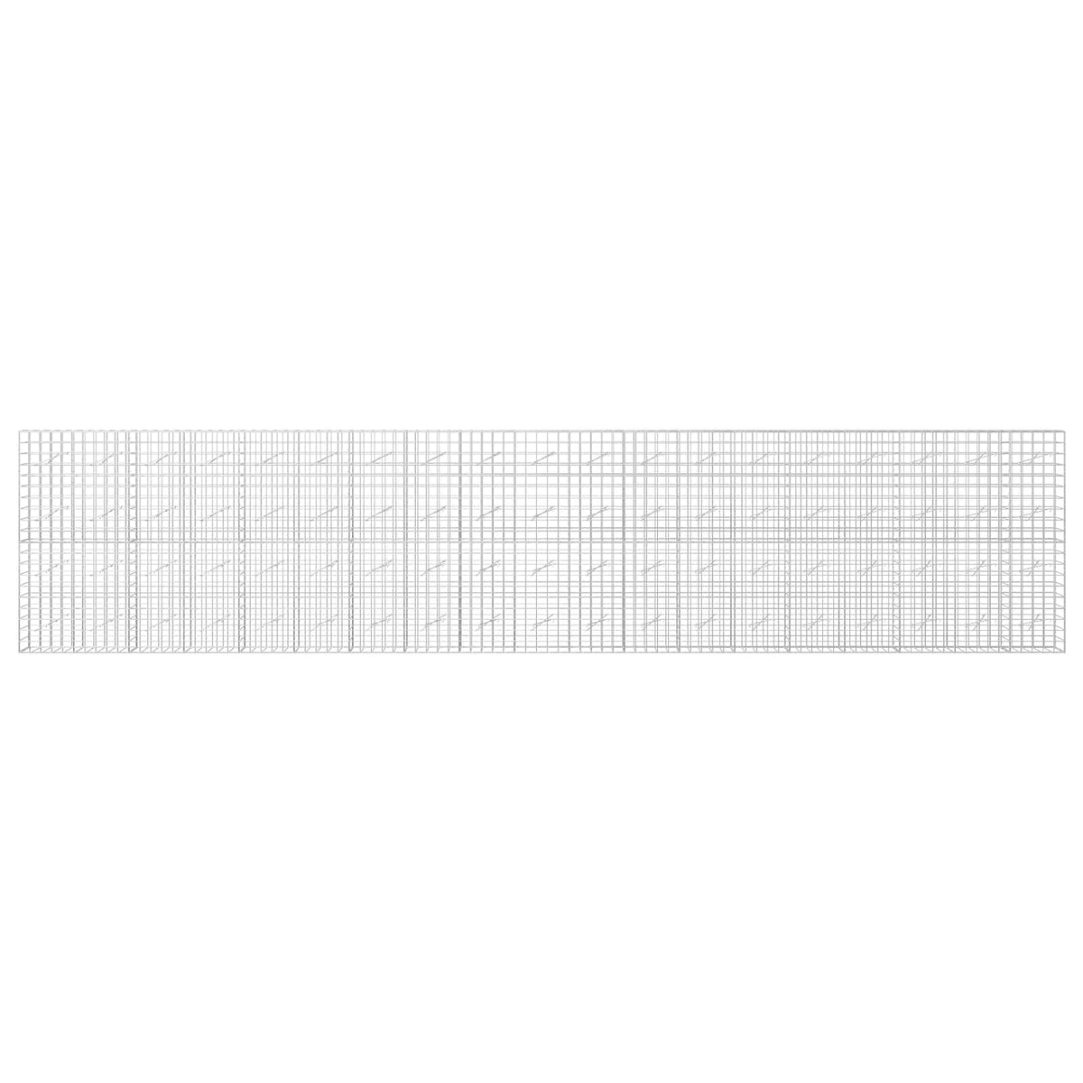 Gabion with 3.5 mm Wire and 10x10 cm Mesh 950x10x200 cm