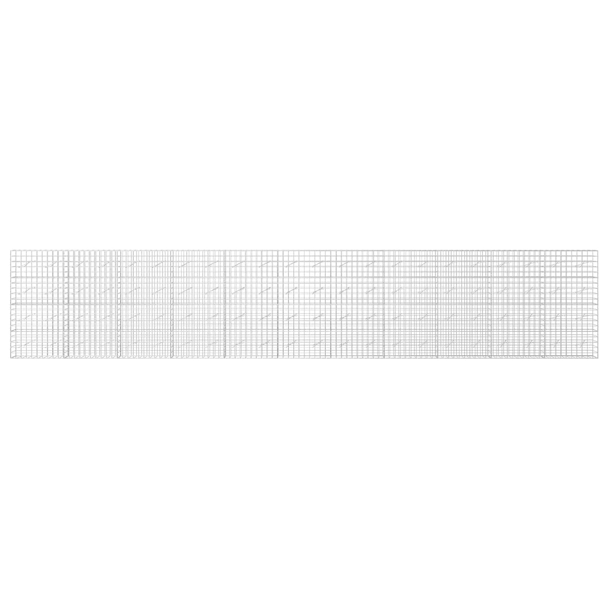 Gabion with 3.5 mm Wire and 10x10 cm Mesh 1100x10x200 cm