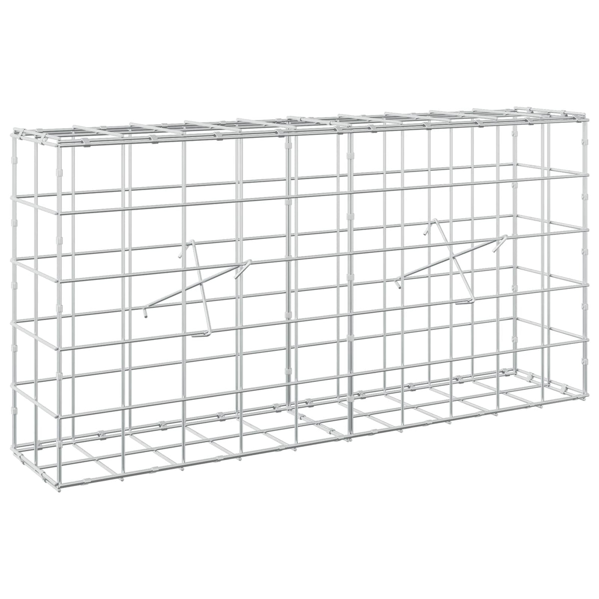 Gabion with 3.5 mm Wire and 10x10 cm Mesh 100x20x50 cm