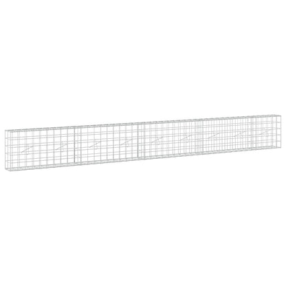 Gabion with 3.5 mm Wire and 10x10 cm Mesh 450x20x50 cm