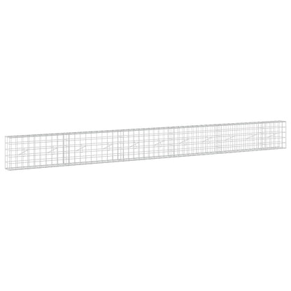 Gabion with 3.5 mm Wire and 10x10 cm Mesh 550x20x50 cm