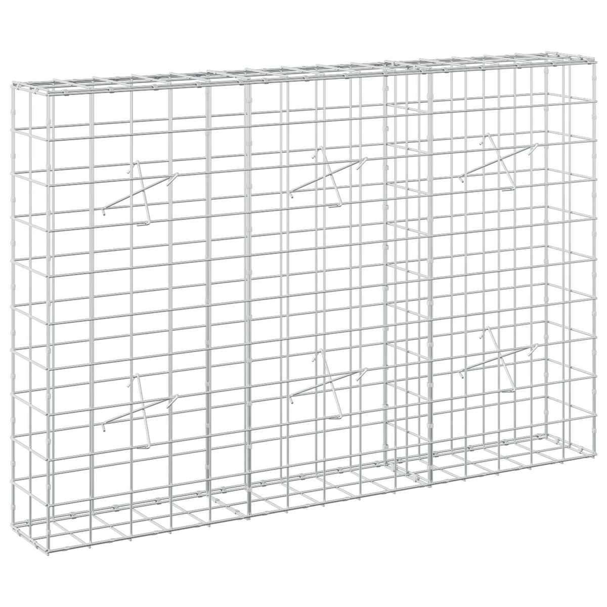 Gabion with 3.5 mm Wire and 10x10 cm Mesh 150x20x100 cm