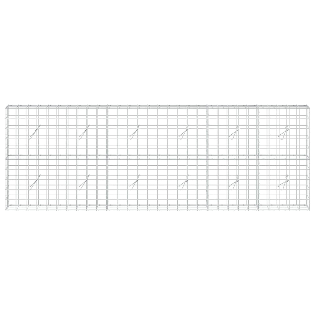Gabion with 3.5 mm Wire and 10x10 cm Mesh 300x20x100 cm