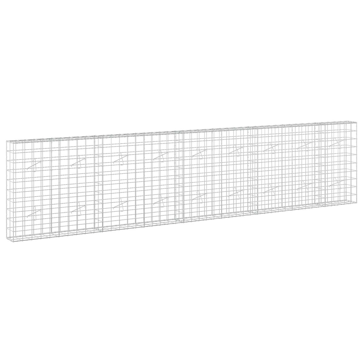 Gabion with 3.5 mm Wire and 10x10 cm Mesh 450x20x100 cm