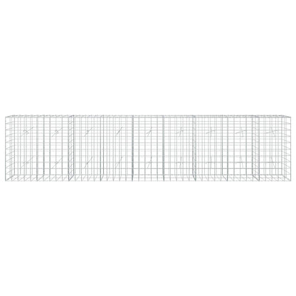 Gabion with 3.5 mm Wire and 10x10 cm Mesh 450x20x100 cm