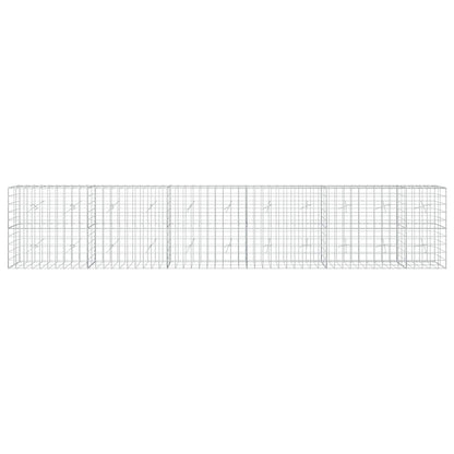 Gabion with 3.5 mm Wire and 10x10 cm Mesh 550x20x100 cm
