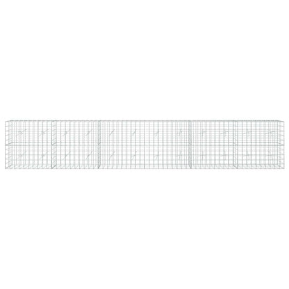 Gabion with 3.5 mm Wire and 10x10 cm Mesh 600x20x100 cm