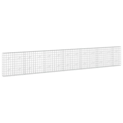 Gabion with 3.5 mm Wire and 10x10 cm Mesh 650x20x100 cm