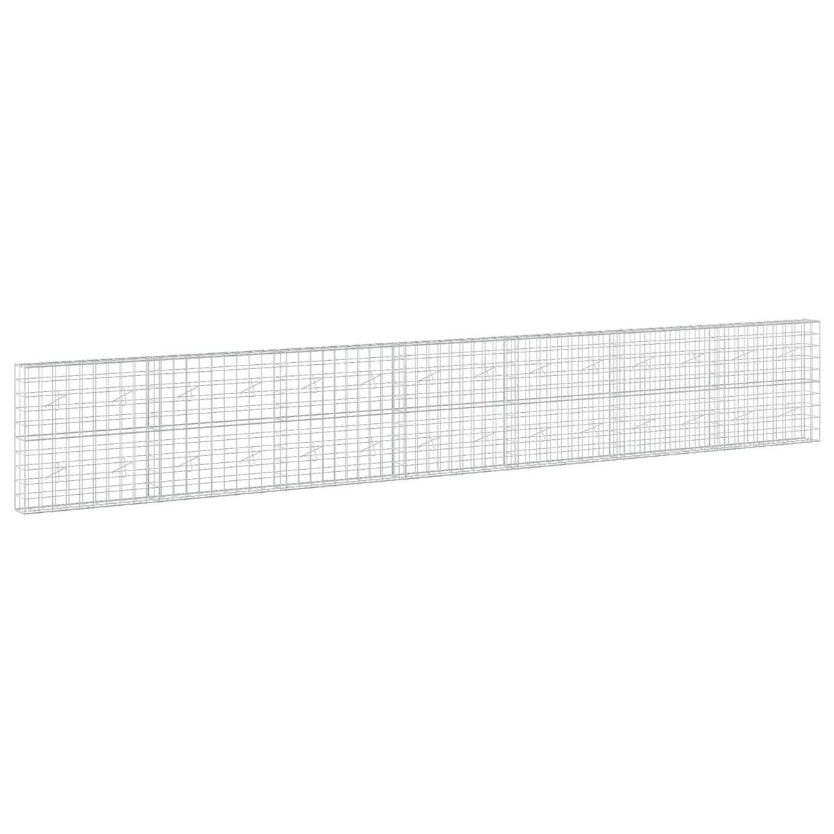 Gabion with 3.5 mm Wire and 10x10 cm Mesh 700x20x100 cm