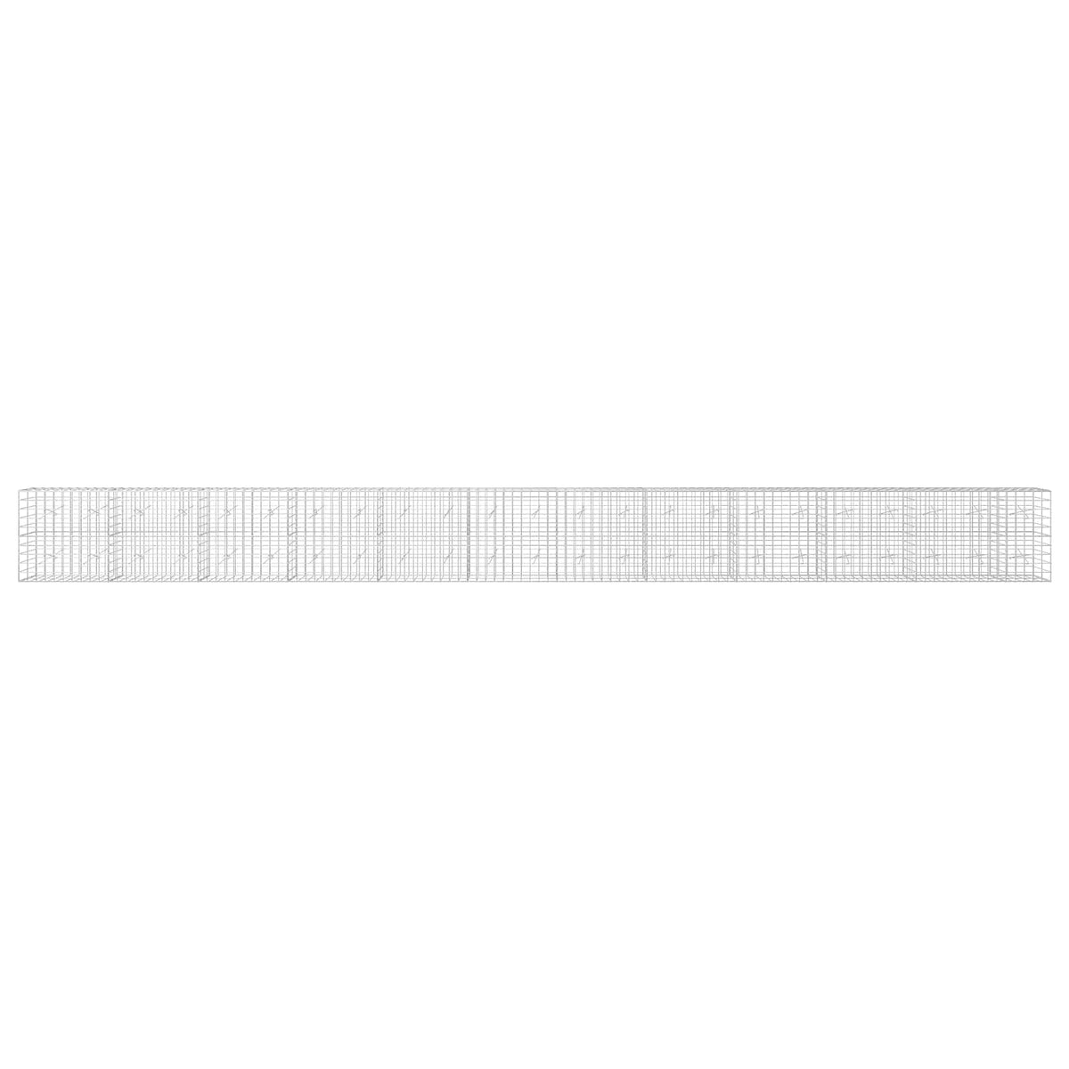 Gabion with 3.5 mm Wire and 10x10 cm Mesh 1150x20x100 cm