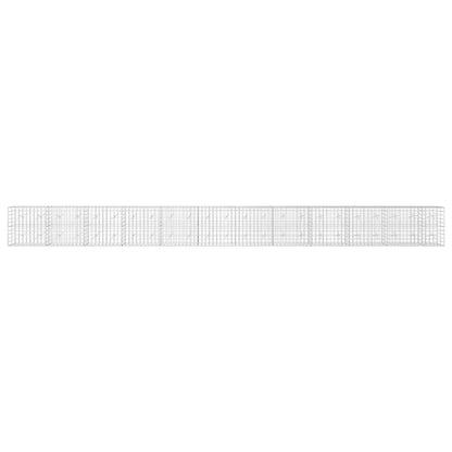 Gabion with 3.5 mm Wire and 10x10 cm Mesh 1150x20x100 cm