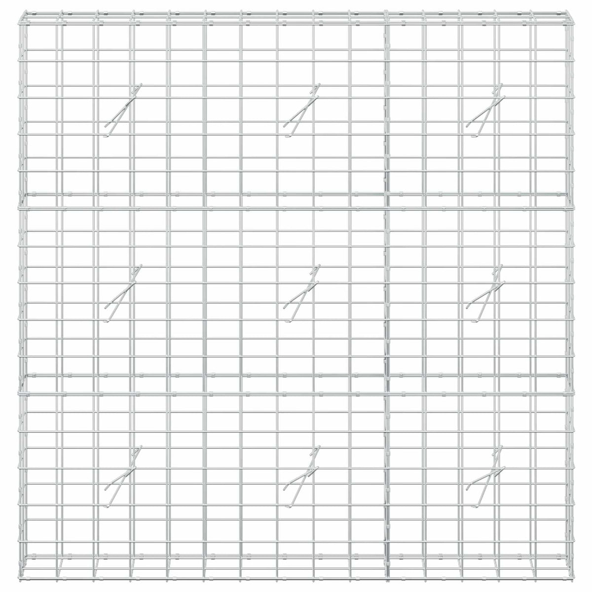 Gabion with 3.5 mm Wire and 10x10 cm Mesh 150x20x150 cm