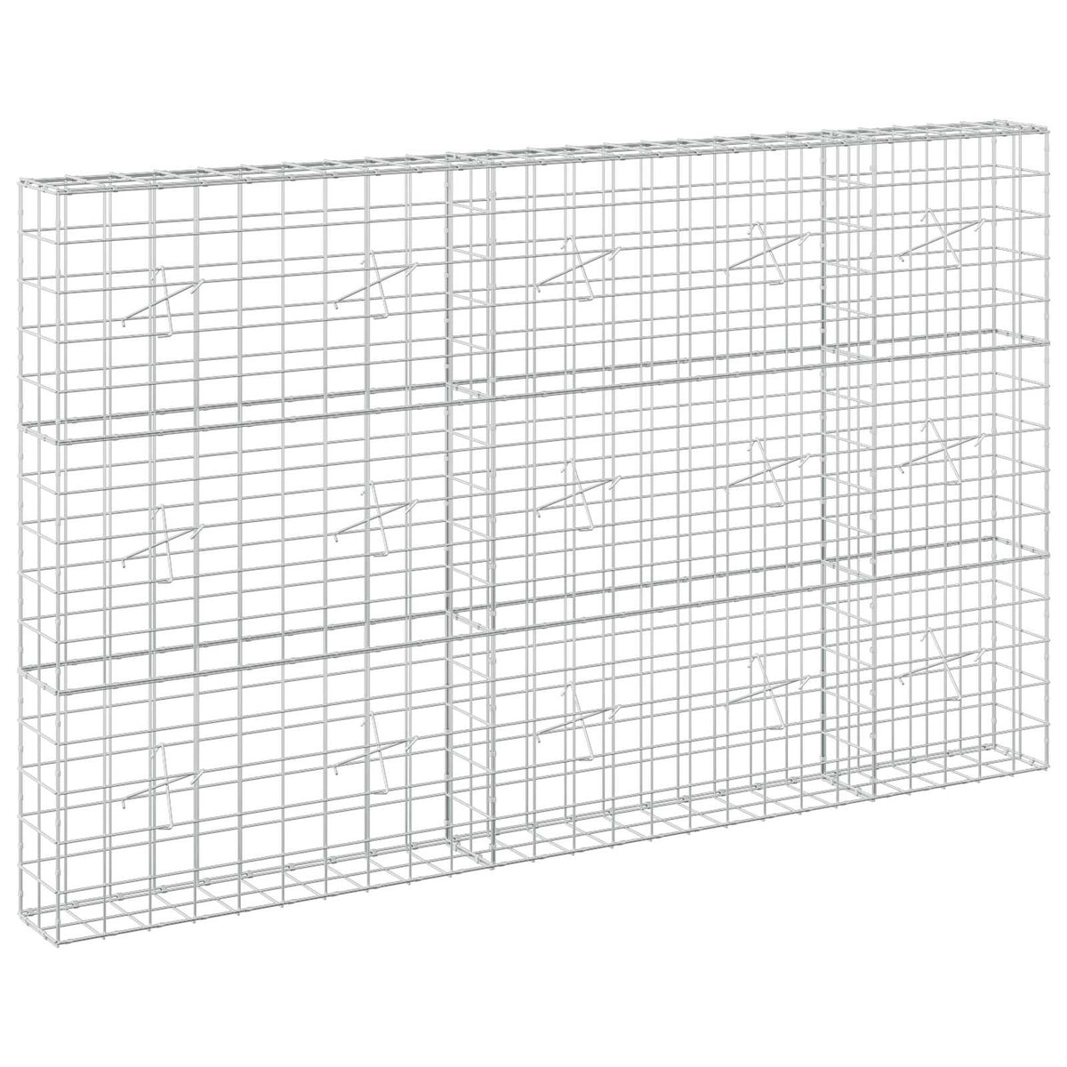 Gabion with 3.5 mm Wire and 10x10 cm Mesh 250x20x150 cm