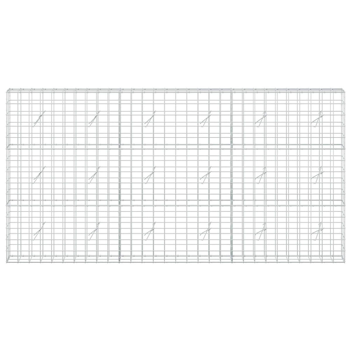 Gabion with 3.5 mm Wire and 10x10 cm Mesh 300x20x150 cm