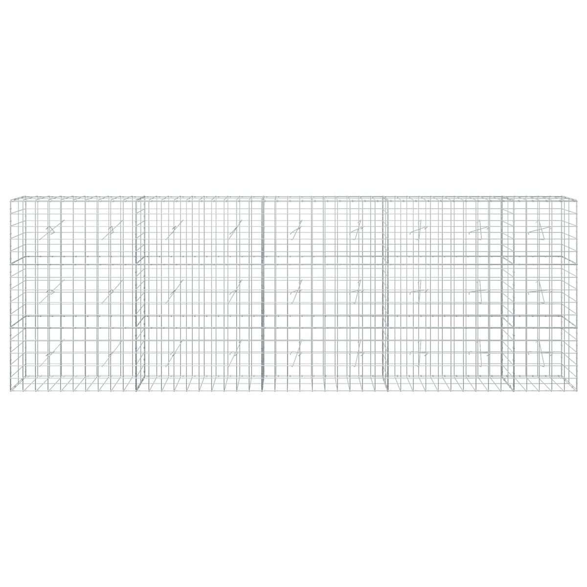 Gabion with 3.5 mm Wire and 10x10 cm Mesh 450x20x150 cm