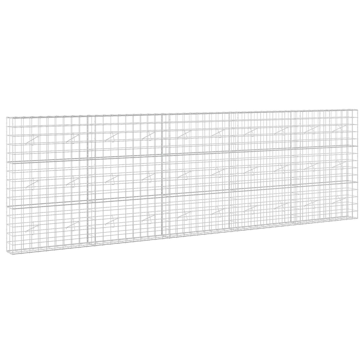 Gabion with 3.5 mm Wire and 10x10 cm Mesh 500x20x150 cm