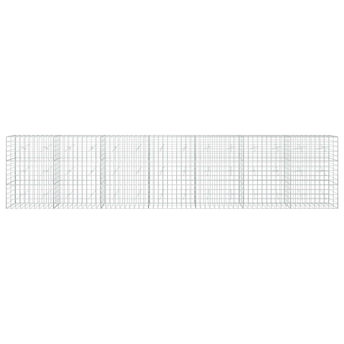 Gabion with 3.5 mm Wire and 10x10 cm Mesh 700x20x150 cm