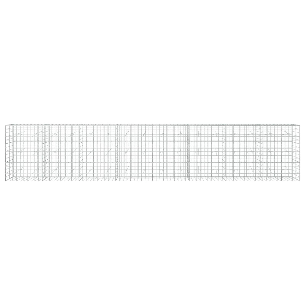 Gabion with 3.5 mm Wire and 10x10 cm Mesh 800x20x150 cm