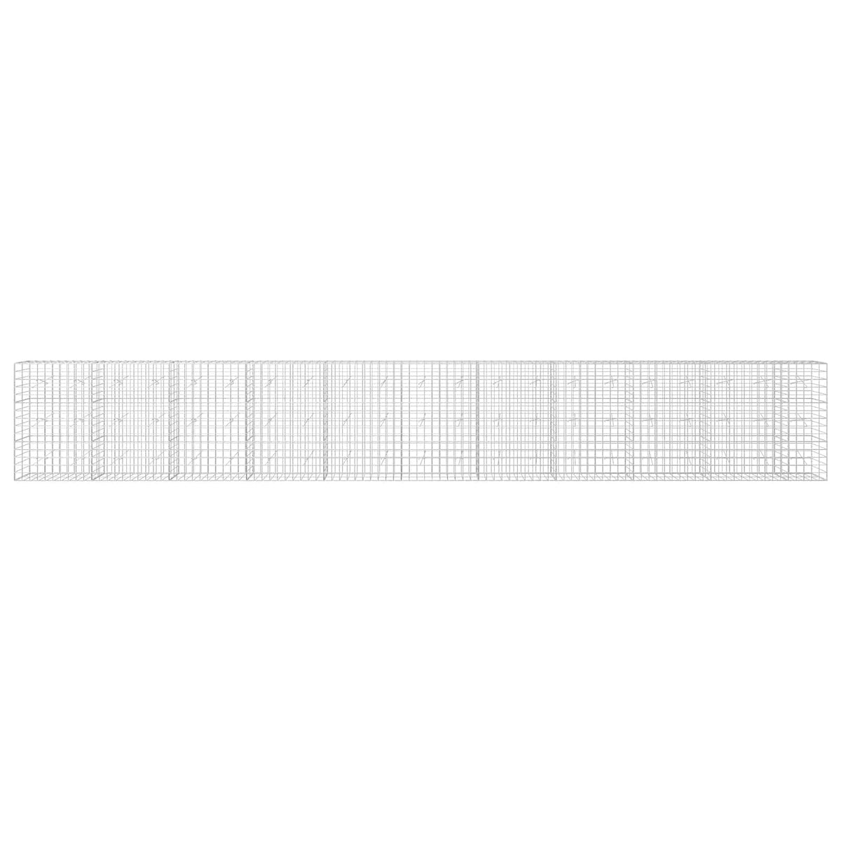 Gabion with 3.5 mm Wire and 10x10 cm Mesh 1050x20x150 cm