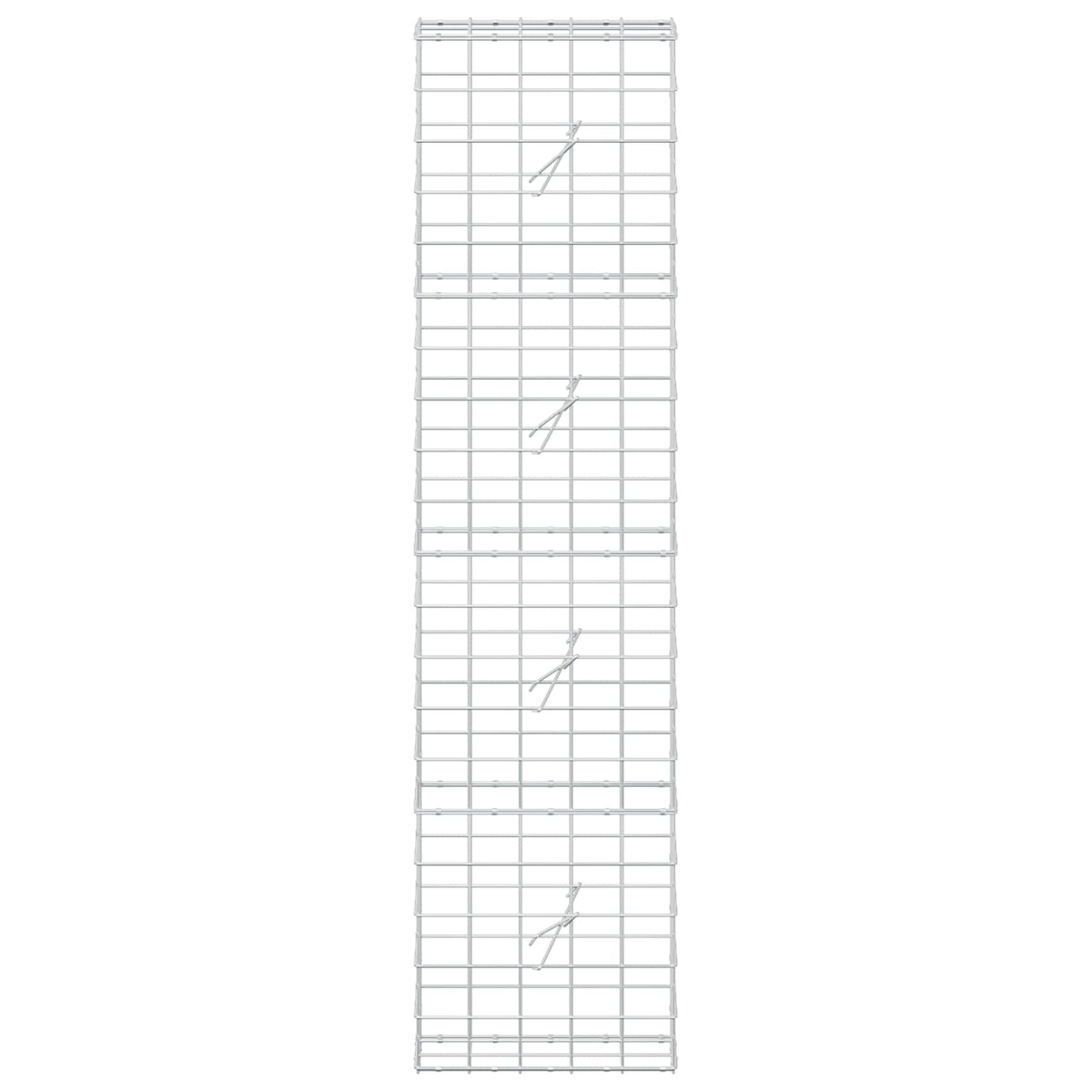 Gabion with 3.5 mm Wire and 10x10 cm Mesh 50x20x200 cm
