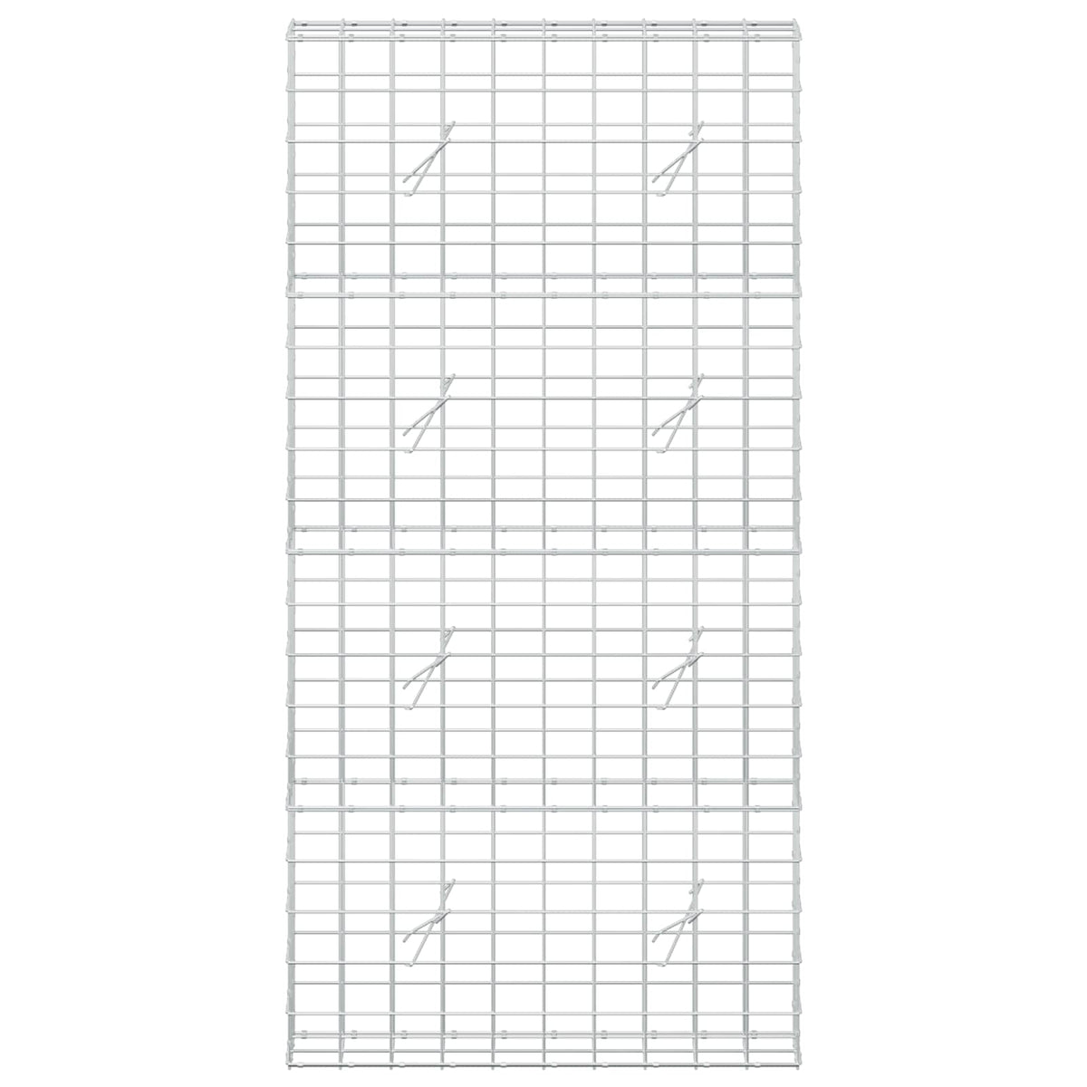 Gabion with 3.5 mm Wire and 10x10 cm Mesh 100x20x200 cm