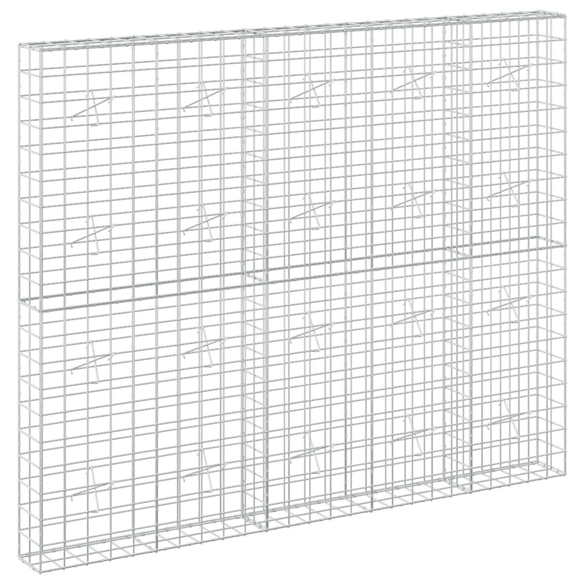 Gabion with 3.5 mm Wire and 10x10 cm Mesh 250x20x200 cm
