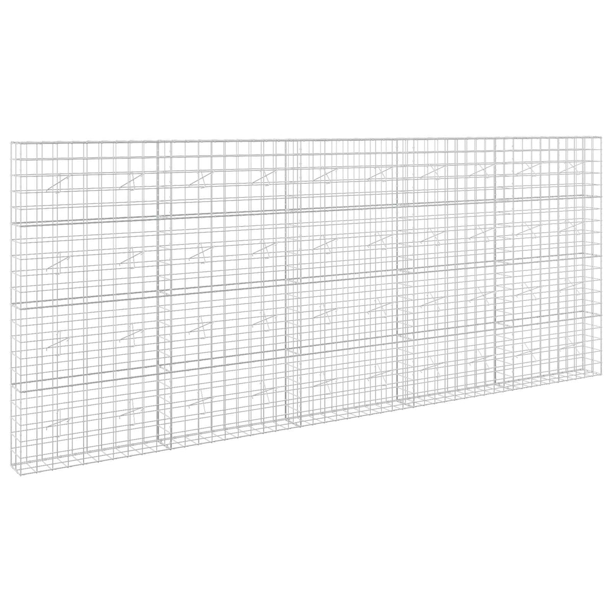 Gabion with 3.5 mm Wire and 10x10 cm Mesh 500x20x200 cm