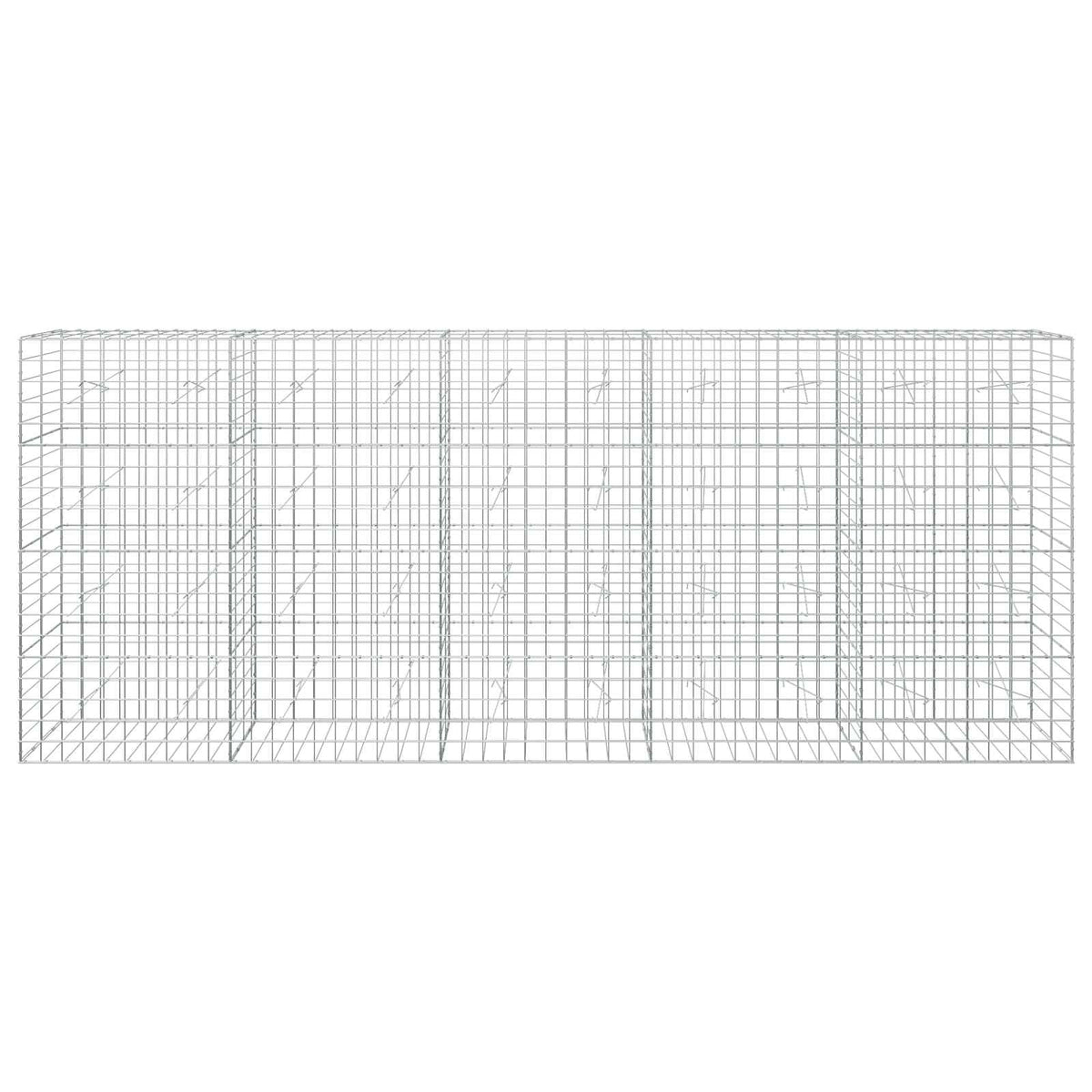 Gabion with 3.5 mm Wire and 10x10 cm Mesh 500x20x200 cm