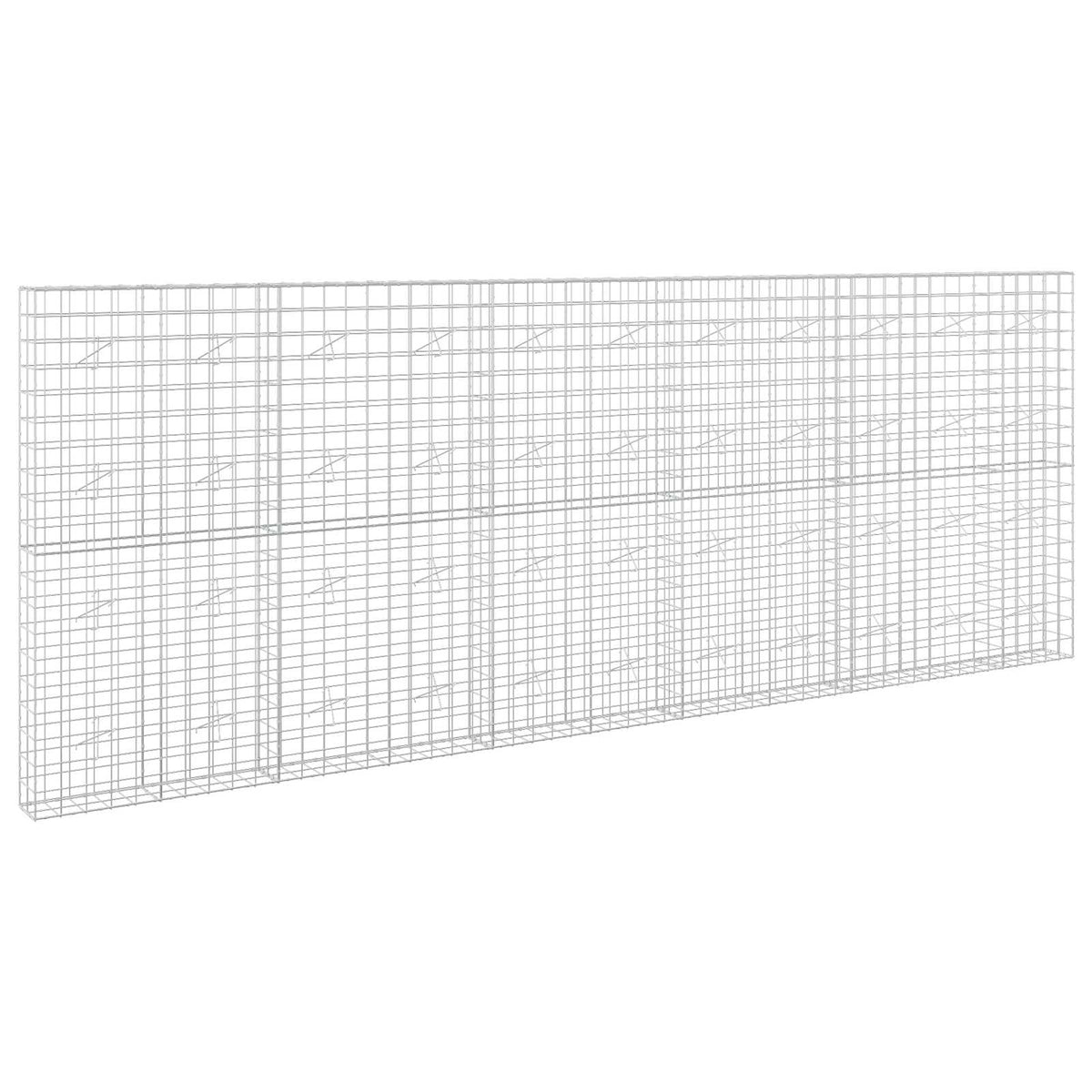 Gabion with 3.5 mm Wire and 10x10 cm Mesh 550x20x200 cm