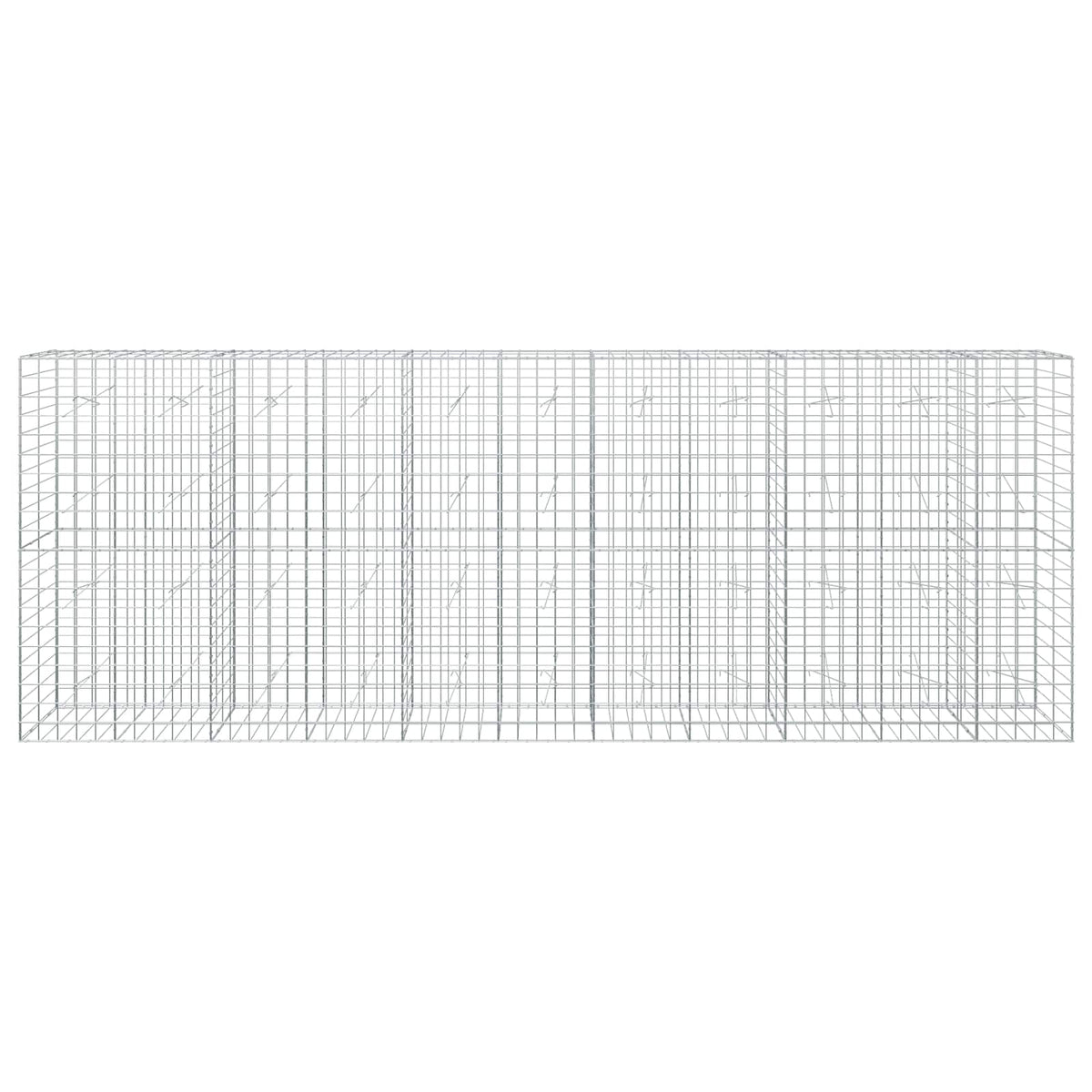 Gabion with 3.5 mm Wire and 10x10 cm Mesh 550x20x200 cm