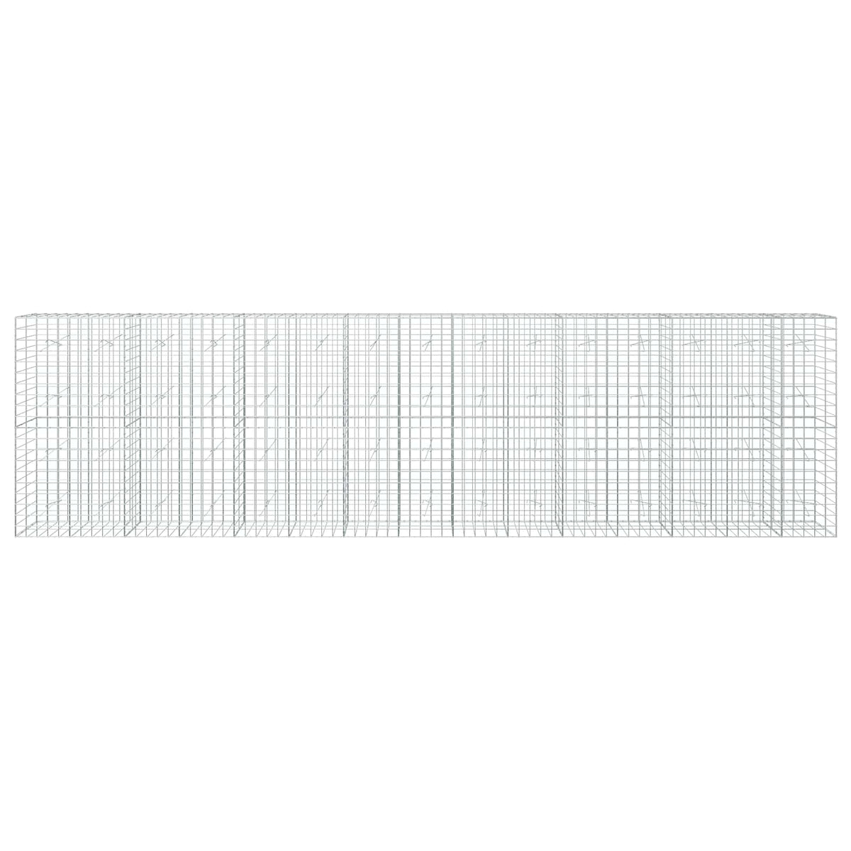 Gabion with 3.5 mm Wire and 10x10 cm Mesh 750x20x200 cm