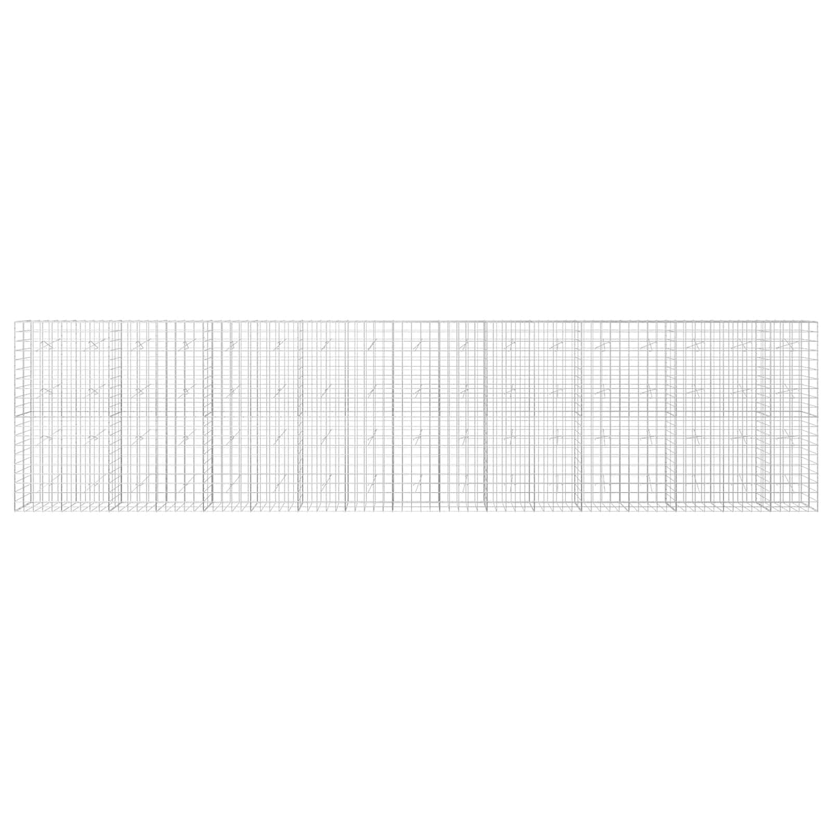 Gabion with 3.5 mm Wire and 10x10 cm Mesh 850x20x200 cm