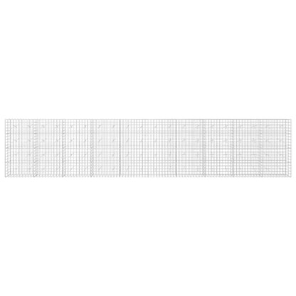 Gabion with 3.5 mm Wire and 10x10 cm Mesh 1000x20x200 cm