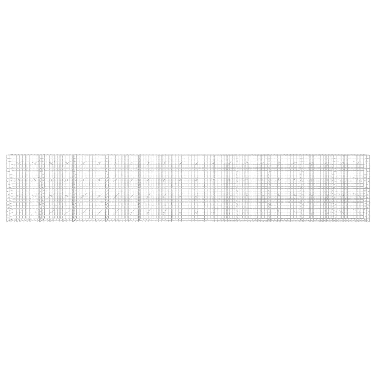Gabion with 3.5 mm Wire and 10x10 cm Mesh 1100x20x200 cm