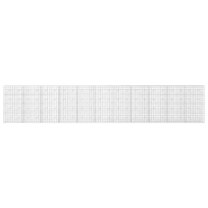 Gabion with 3.5 mm Wire and 10x10 cm Mesh 1100x20x200 cm