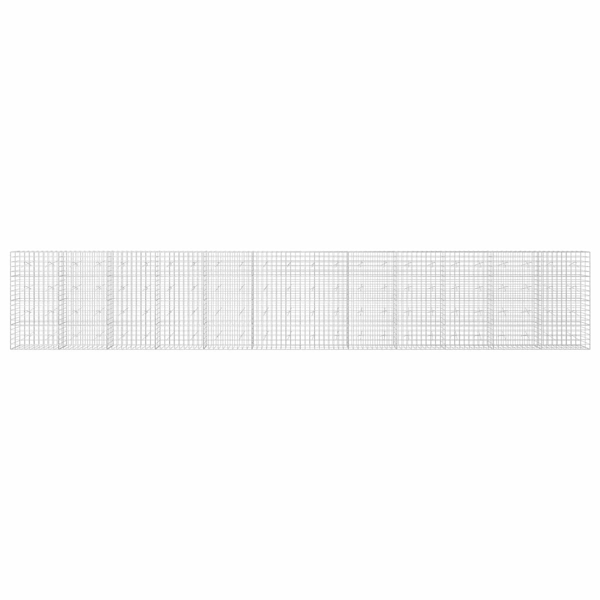 Gabion with 3.5 mm Wire and 10x10 cm Mesh 1200x20x200 cm
