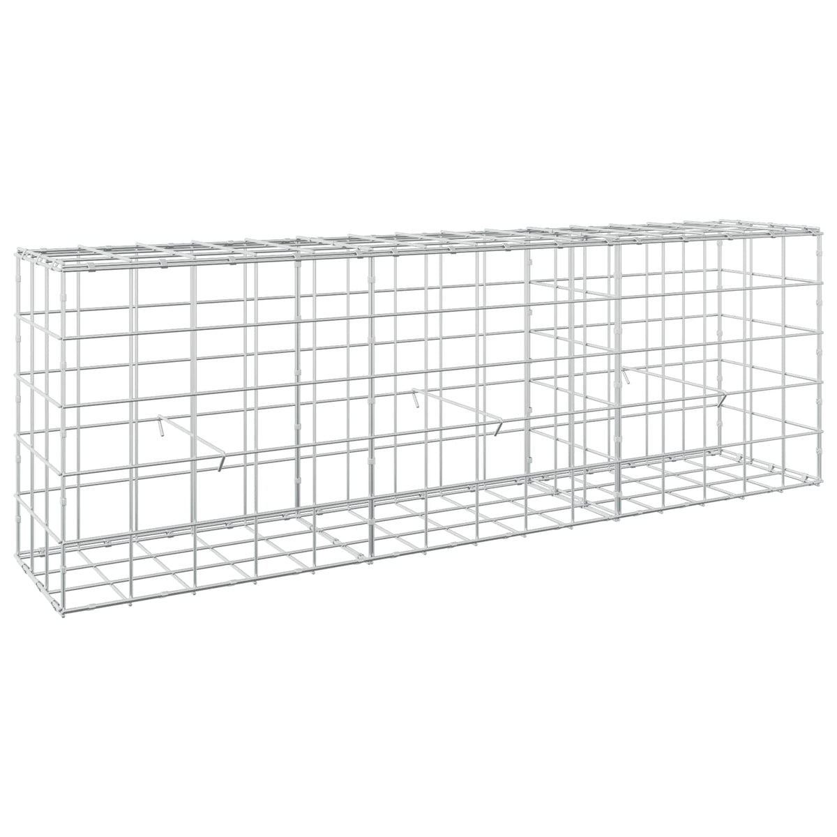 Gabion with 3.5 mm Wire and 10x10 cm Mesh 150x30x50 cm