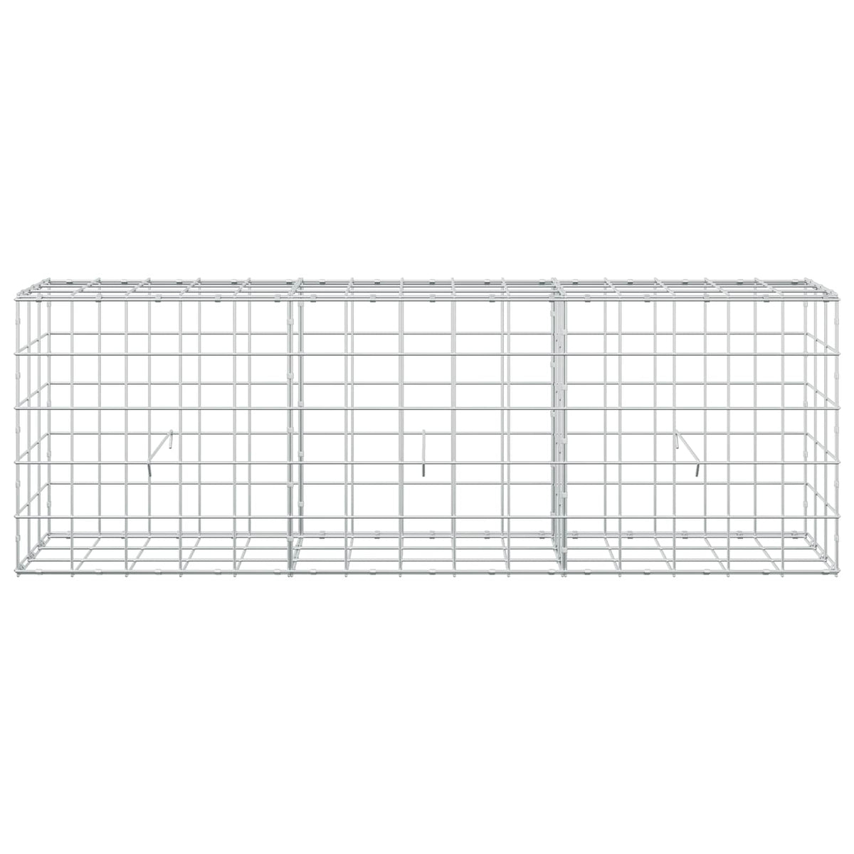 Gabion with 3.5 mm Wire and 10x10 cm Mesh 150x30x50 cm
