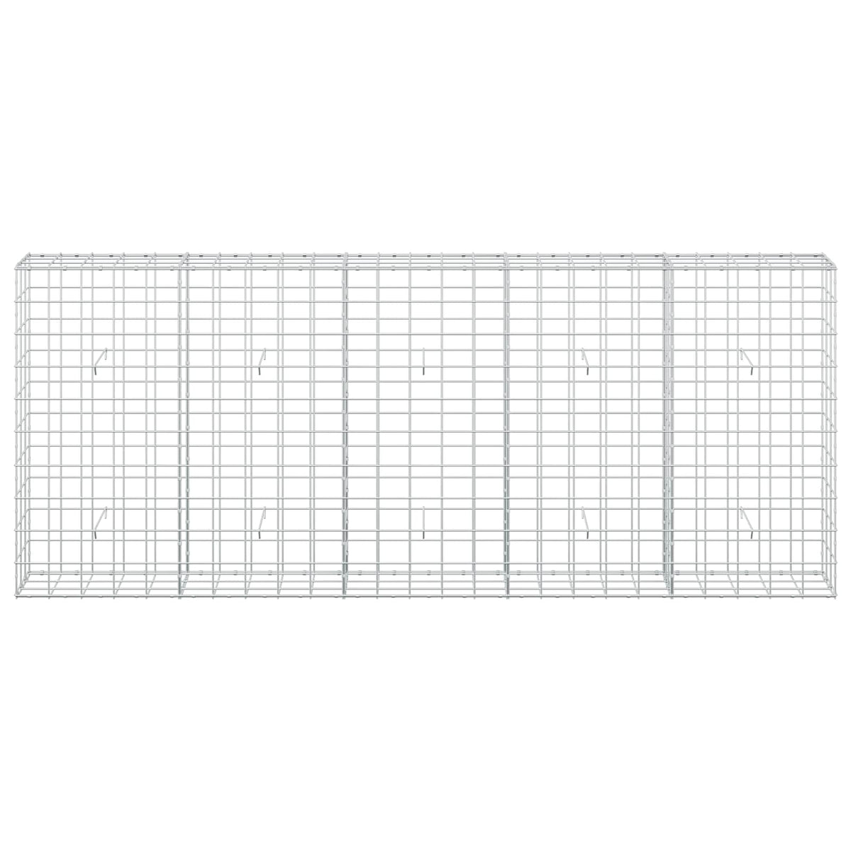 Gabion with 3.5 mm Wire and 10x10 cm Mesh 250x30x100 cm