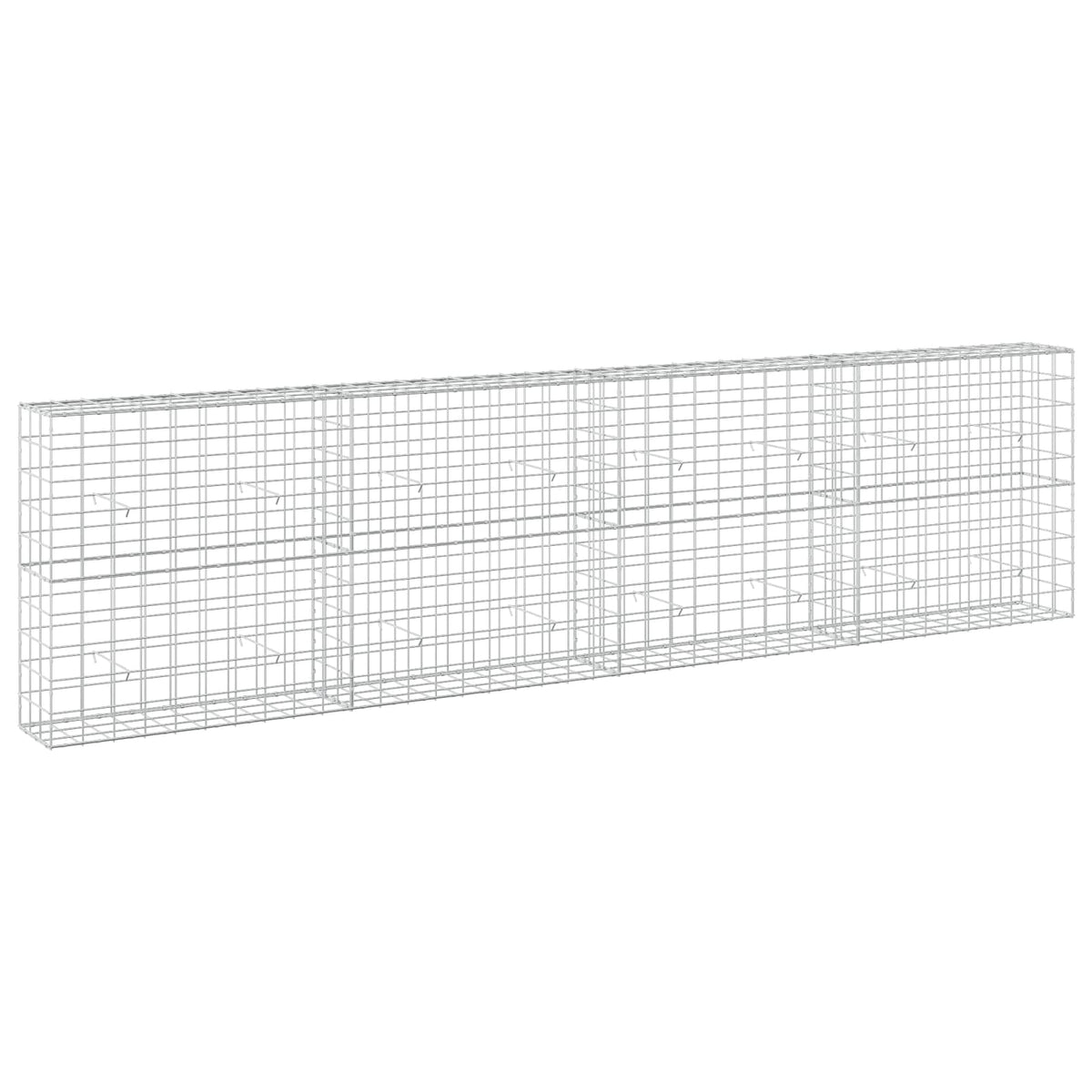 Gabion with 3.5 mm Wire and 10x10 cm Mesh 400x30x100 cm