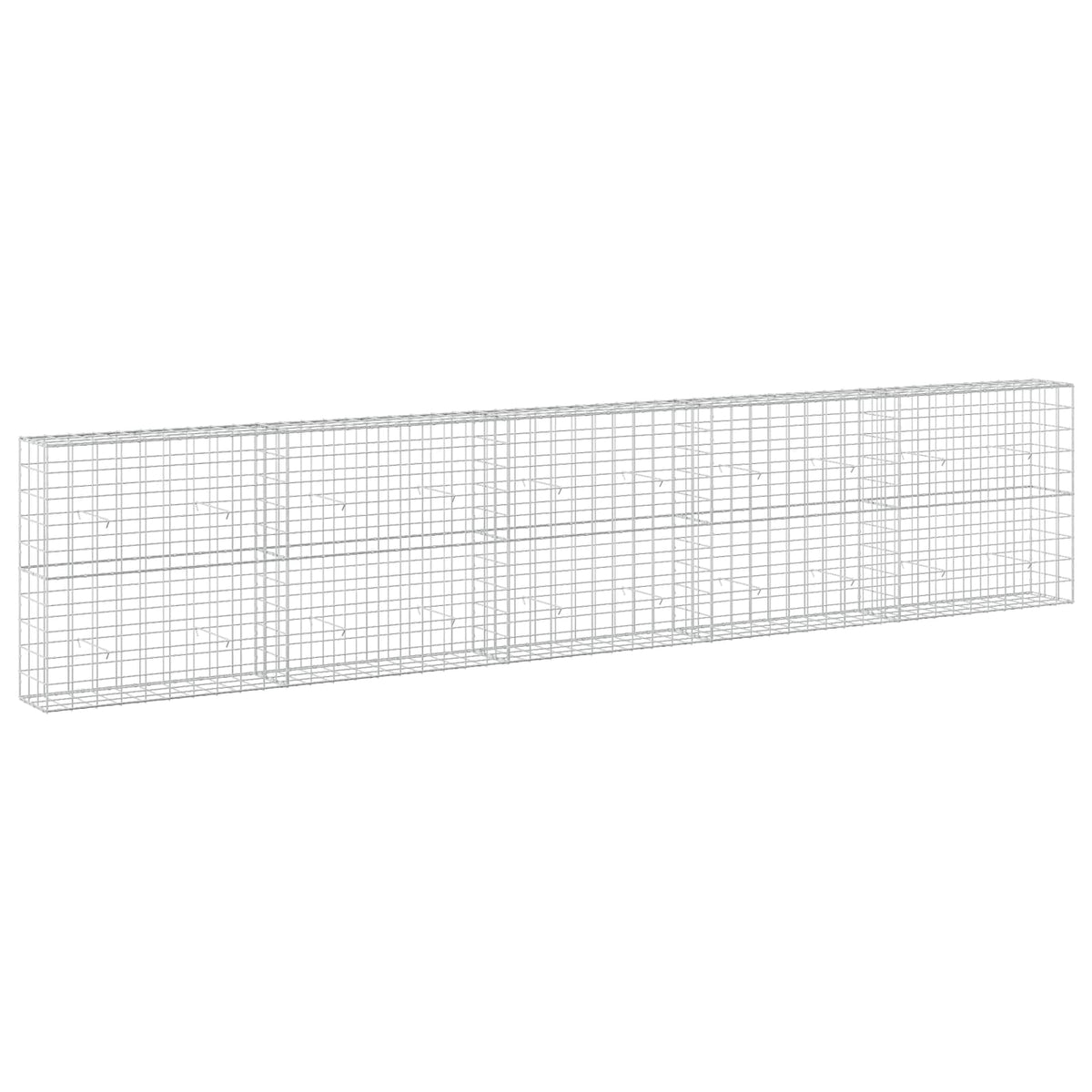 Gabion with 3.5 mm Wire and 10x10 cm Mesh 500x30x100 cm