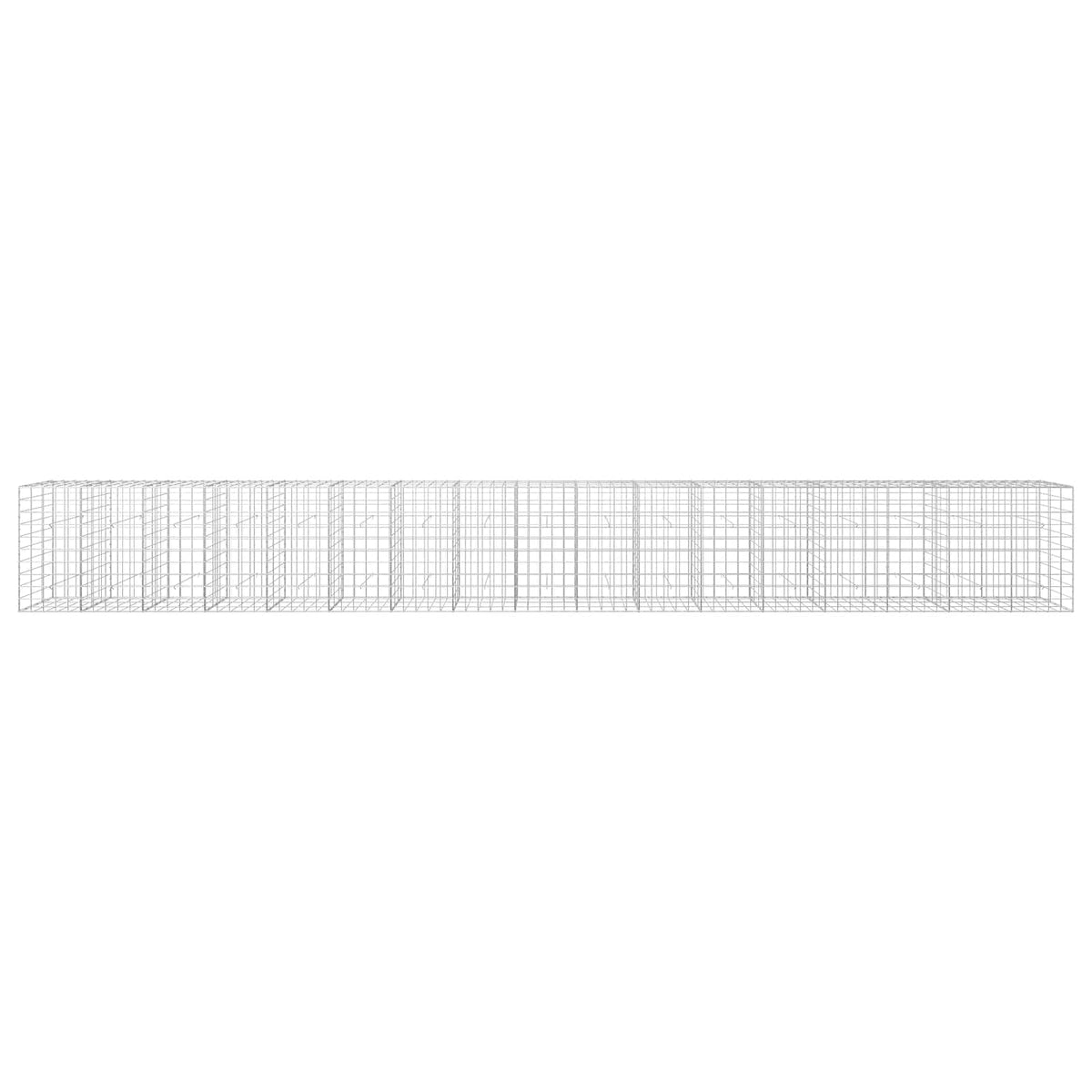 Gabion with 3.5 mm Wire and 10x10 cm Mesh 850x30x100 cm