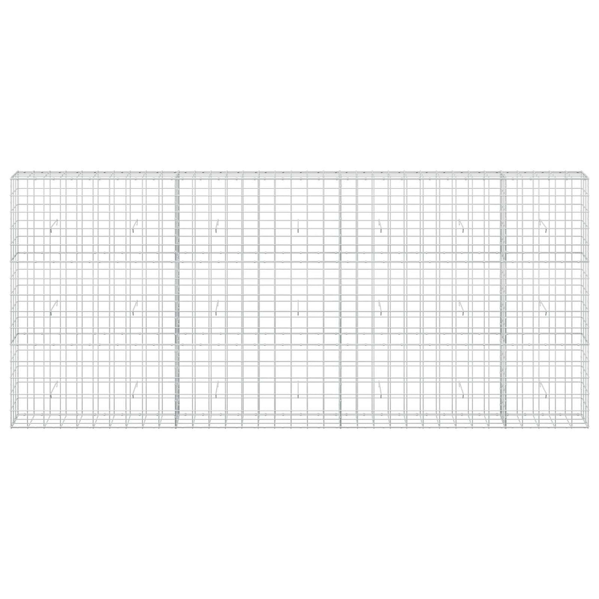 Gabion with 3.5 mm Wire and 10x10 cm Mesh 350x30x150 cm