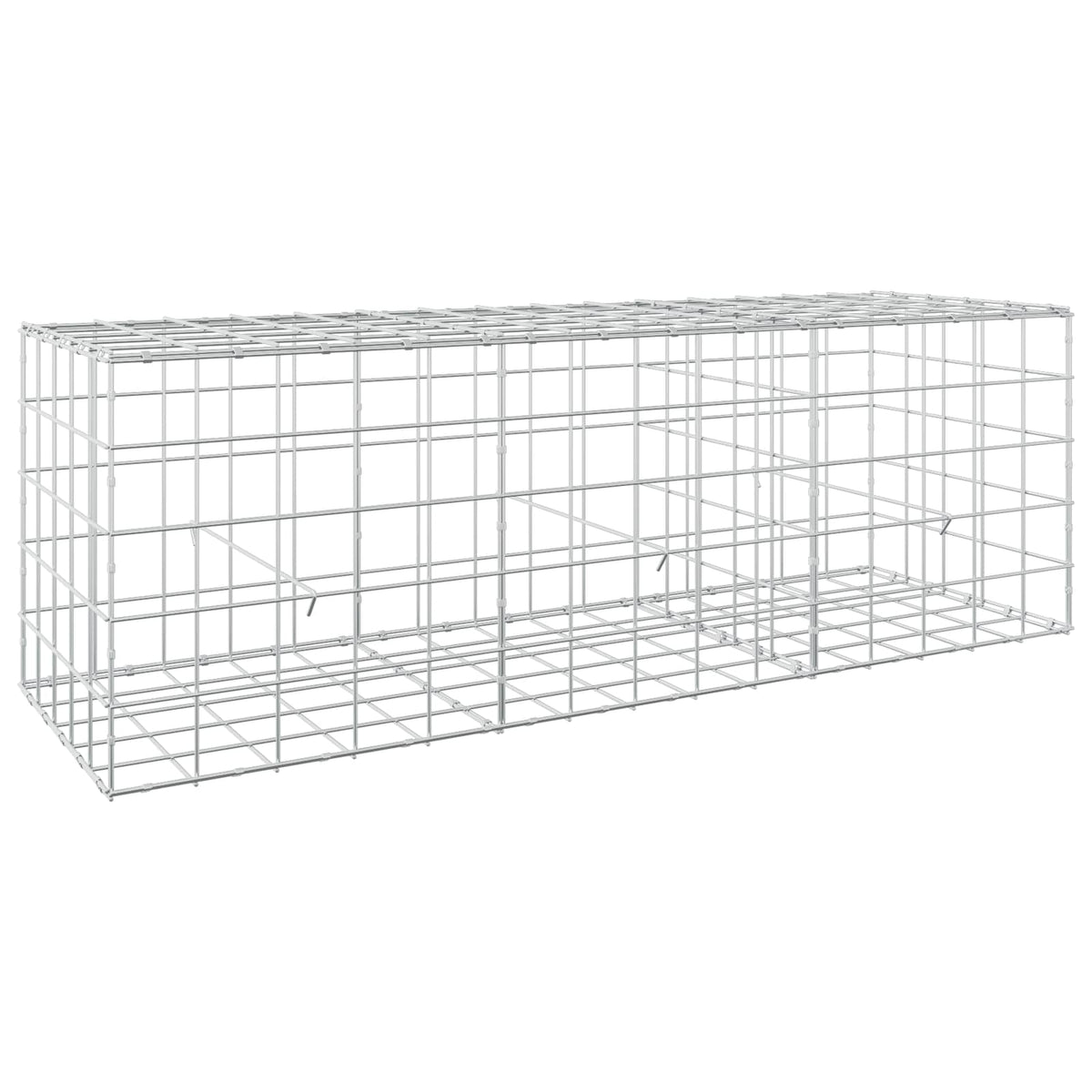 Gabion with 3.5 mm Wire and 10x10 cm Mesh 150x50x50 cm