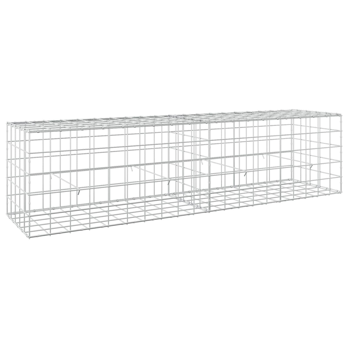 Gabion with 3.5 mm Wire and 10x10 cm Mesh 200x50x50 cm