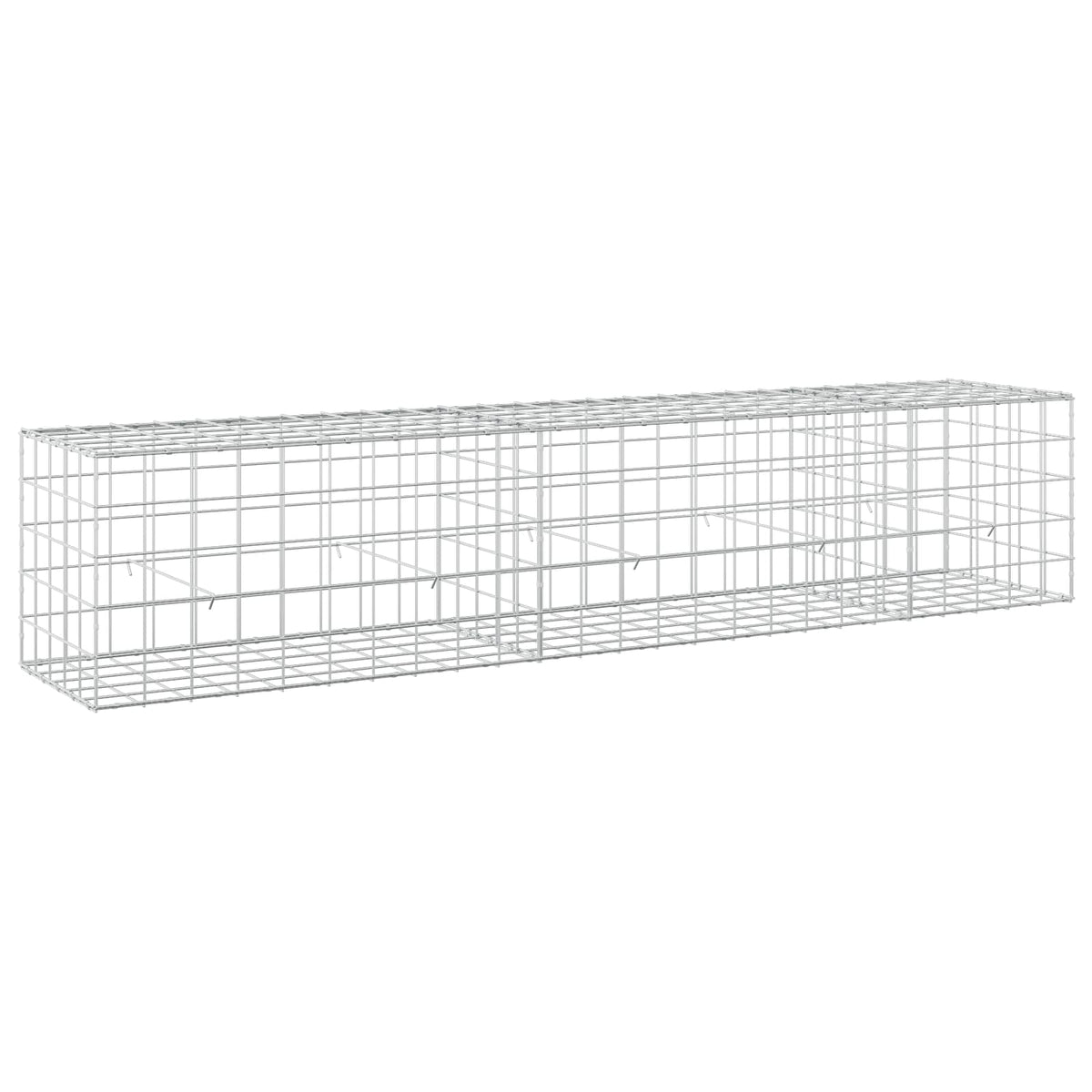 Gabion with 3.5 mm Wire and 10x10 cm Mesh 250x50x50 cm