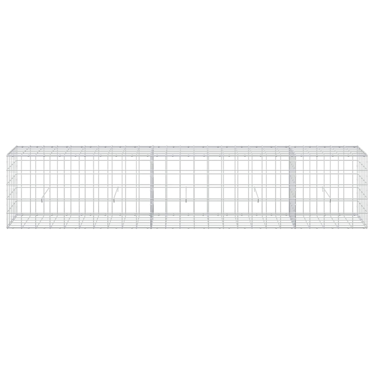 Gabion with 3.5 mm Wire and 10x10 cm Mesh 250x50x50 cm